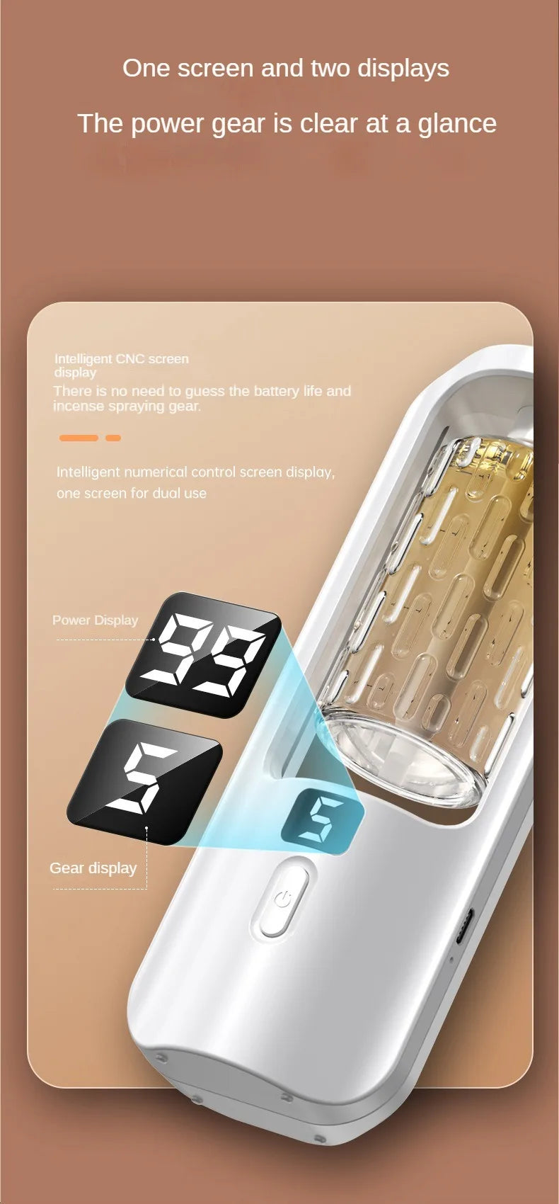 Wall Mounted Aroma Diffuser (50ml) with Time Setting | Electric Essential Oil Diffuser & Air Purifying Fragrance Machine Name to come later