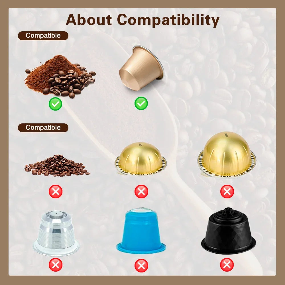 TINSOL New 3 in 1 Wireless Portable Espresso Machine Capsule Coffee Powder Travel Coffee Maker Smart Extraction Wireless Heating Name to come later