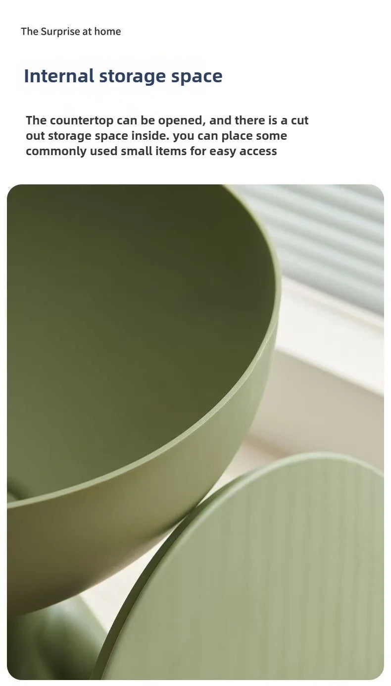 Light Luxury Cartoon Sofa Edge Table Creative Flat Head Coffee Table Small Household Plastic Coffee Table Furniture Side Table Name to come later