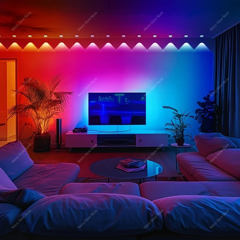 200FT Permanent Outdoor LED Lights RGBIC: Smart DIY Eave Lighting for Christmas & Year-Round Dragon Crest Co