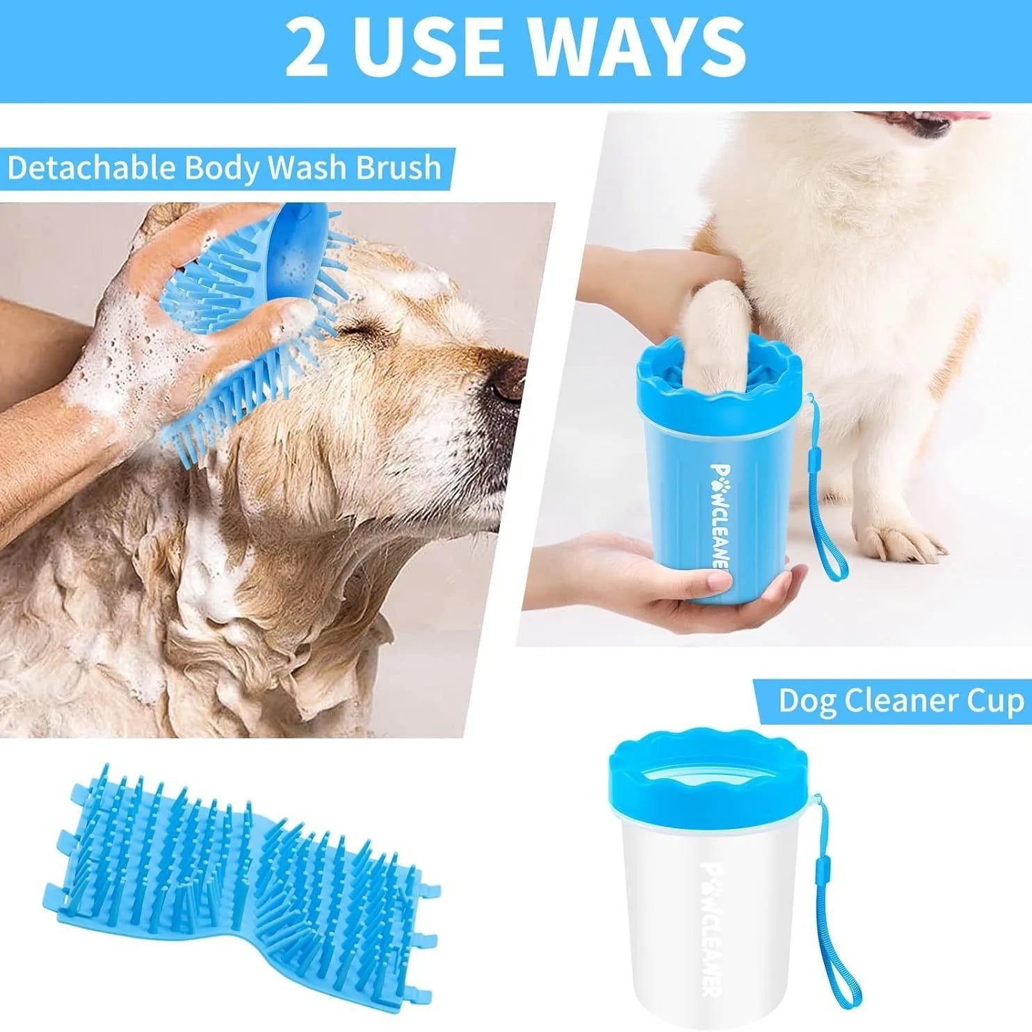 Automatic Dog Paw Cleaner Cup | Electric Cat & Dog Foot Washer | USB Rechargeable, Soft Silicone, No Wiping Name to come later