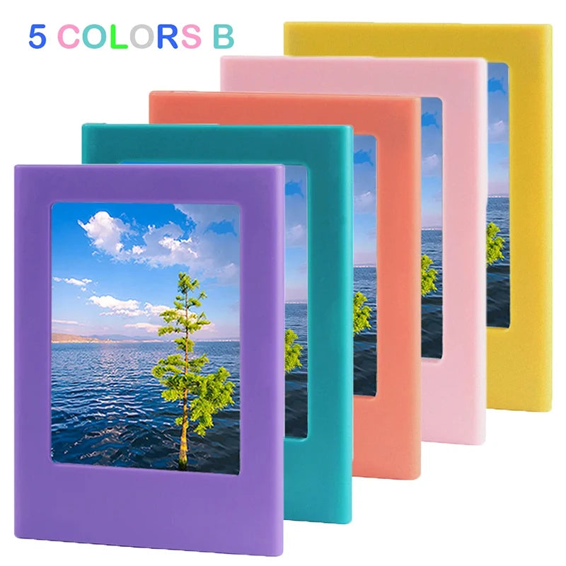 Magnetic Photo Frames (3-Inch) for Fujifilm Instax Mini Film | Fridge Magnet Display for Instax 12, 11, Evo, Link 2 & All Mini Models Name to come later
