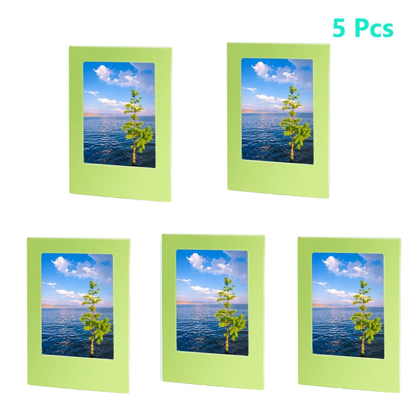 Magnetic Photo Frames (3-Inch) for Fujifilm Instax Mini Film | Fridge Magnet Display for Instax 12, 11, Evo, Link 2 & All Mini Models Name to come later