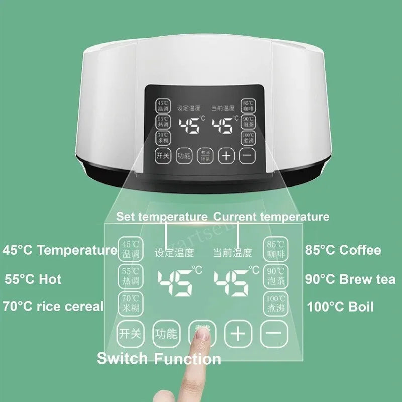1.3L Baby Formula Kettle Warmer: Instant Thermostatic Water Dispenser | 24H Keep Warm, Precise Temp Control, Night Feeds Name to come later