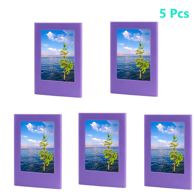 Magnetic Photo Frames (3-Inch) for Fujifilm Instax Mini Film | Fridge Magnet Display for Instax 12, 11, Evo, Link 2 & All Mini Models Name to come later