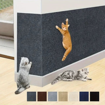 Self-Adhesive Cat Scratching Mat for Sofa Protection | DIY Cut-to-Fit Anti-Scratch Carpet & Cat Scratch Board Name to come later