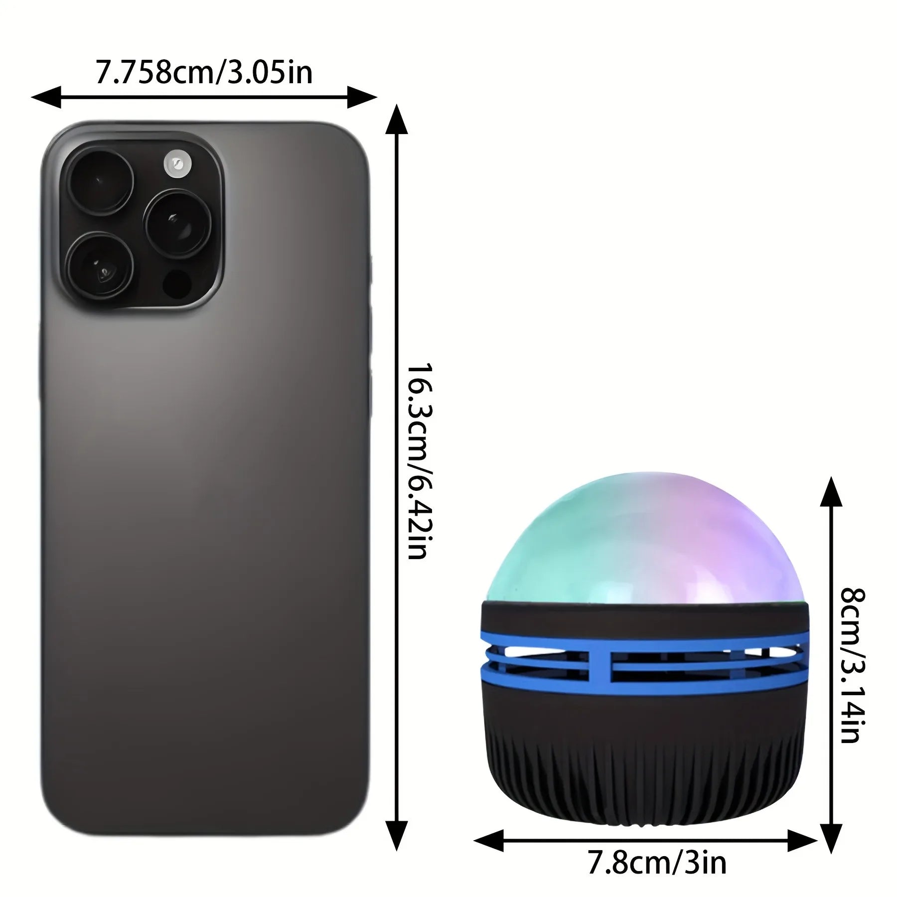 LED Northern Lights Projector Lamp - Aurora Borealis Effect Night Light for Bedroom Decor Name to come later