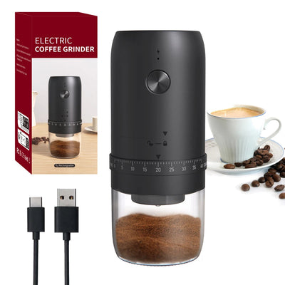 Portable USB-C Rechargeable Electric Coffee Grinder (40-Settings) | Cordless Mini Grinder for Espresso, Pour Over & Home Name to come later