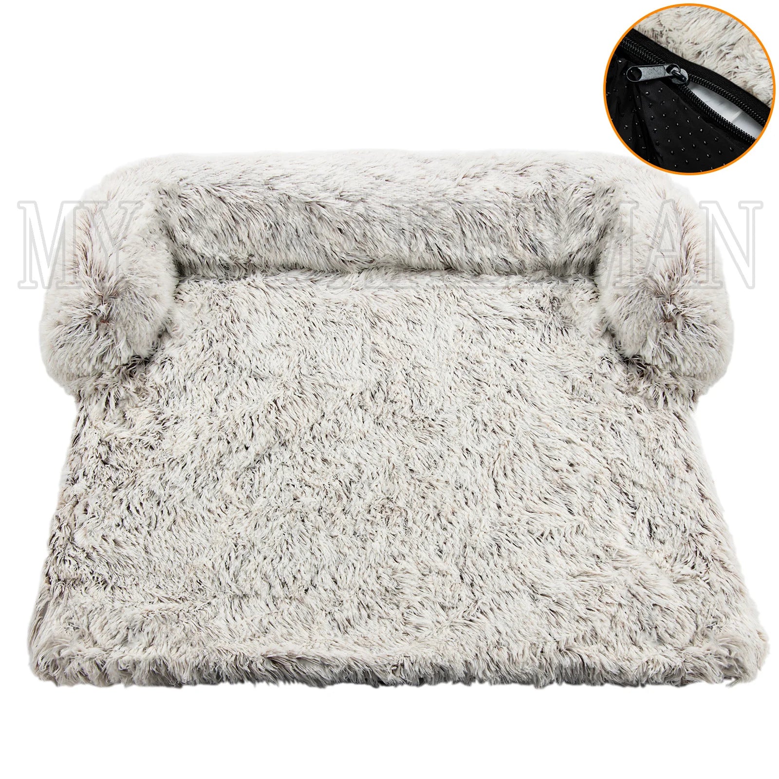 Washable Calming Dog Bed Sofa (S-XXL) | Warm Furniture Protector Mat & Soft Pet Nest for Large & Small Dogs Name to come later