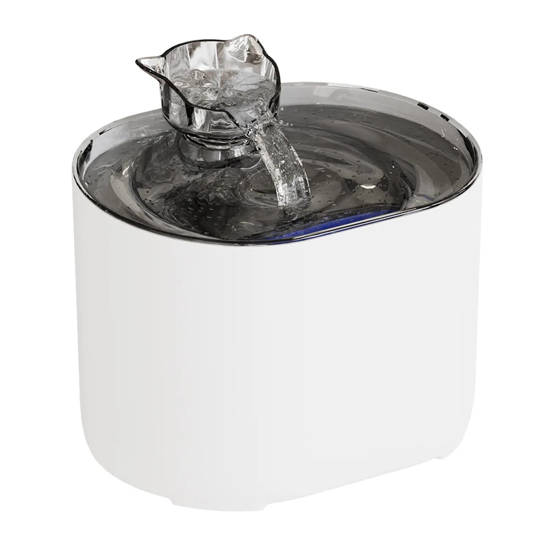 Automatic Pet Water Dispenser 2L, Smart Motion Sensor Cat Dog Fountain | Quiet, USB Powered Drinker with Activated Carbon Filter Name to come later