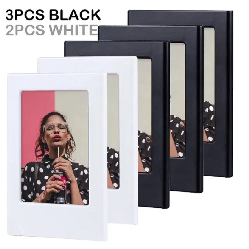 Magnetic Photo Frames (3-Inch) for Fujifilm Instax Mini Film | Fridge Magnet Display for Instax 12, 11, Evo, Link 2 & All Mini Models Name to come later