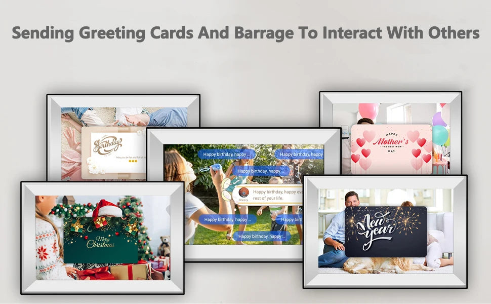 Uhale Digital Picture Frame 10.1 Inch 32GB Smart WiFi Smart digital photo frame with 1280x800 IPS HD Touch Screen Name to come later