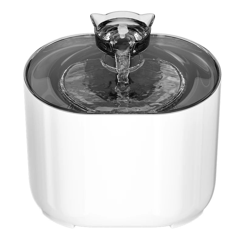 Automatic Pet Water Dispenser 2L, Smart Motion Sensor Cat Dog Fountain | Quiet, USB Powered Drinker with Activated Carbon Filter Name to come later