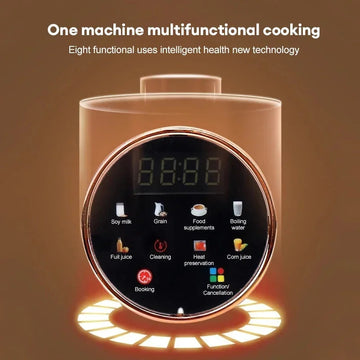 Smart Multi-Functional Blender & Soymilk Maker | Electric Wall Breaker for Smoothies, Rice Paste, and Baby Food | Kitchen Juicer