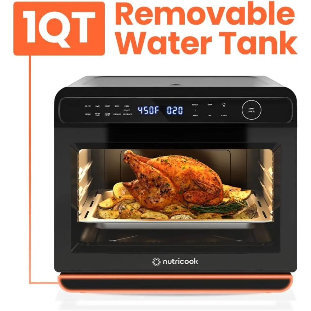 24L Steam Air Fryer Oven – 11-in-1 Convection Countertop Multi-Cooker with Real Steam Tech, Air Fry Name to come later