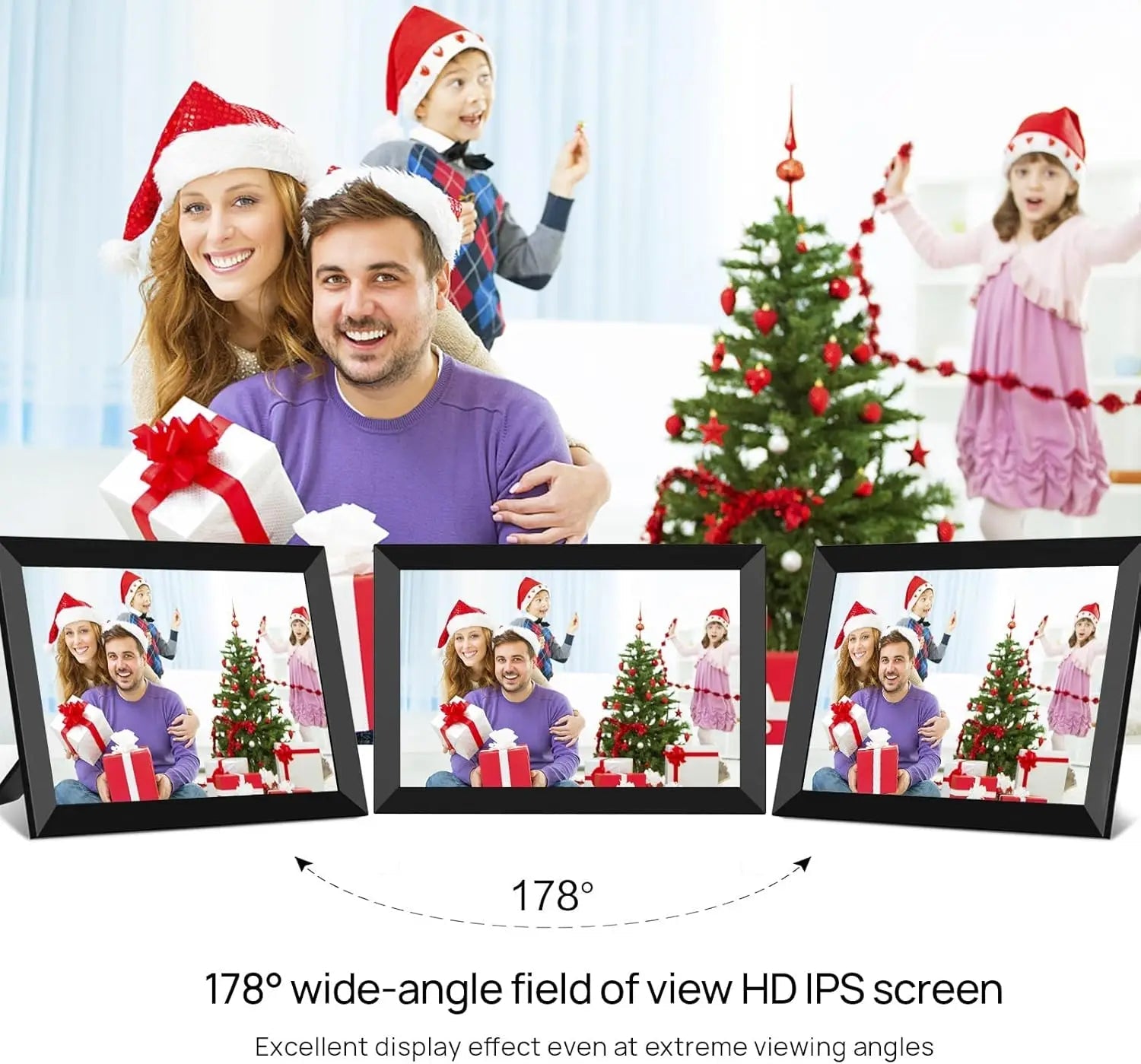 Frameo Digital Picture Frame 10.1 Inch 32GB/64GB Smart WiFi digital photo frame with 1280x800 IPS HD Touch Screen Wall Mountable Name to come later