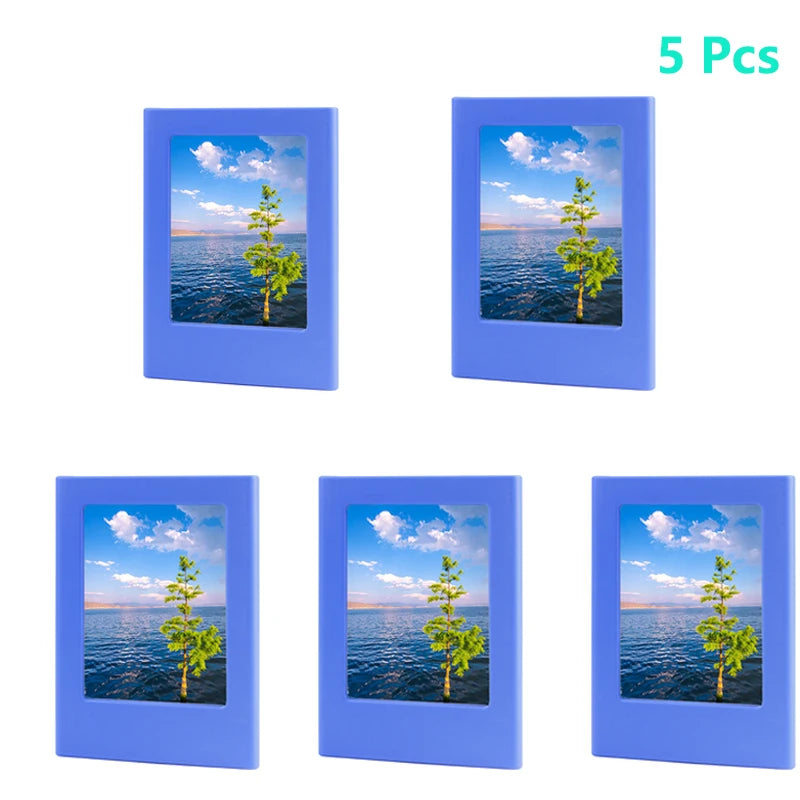 Magnetic Photo Frames (3-Inch) for Fujifilm Instax Mini Film | Fridge Magnet Display for Instax 12, 11, Evo, Link 2 & All Mini Models Name to come later