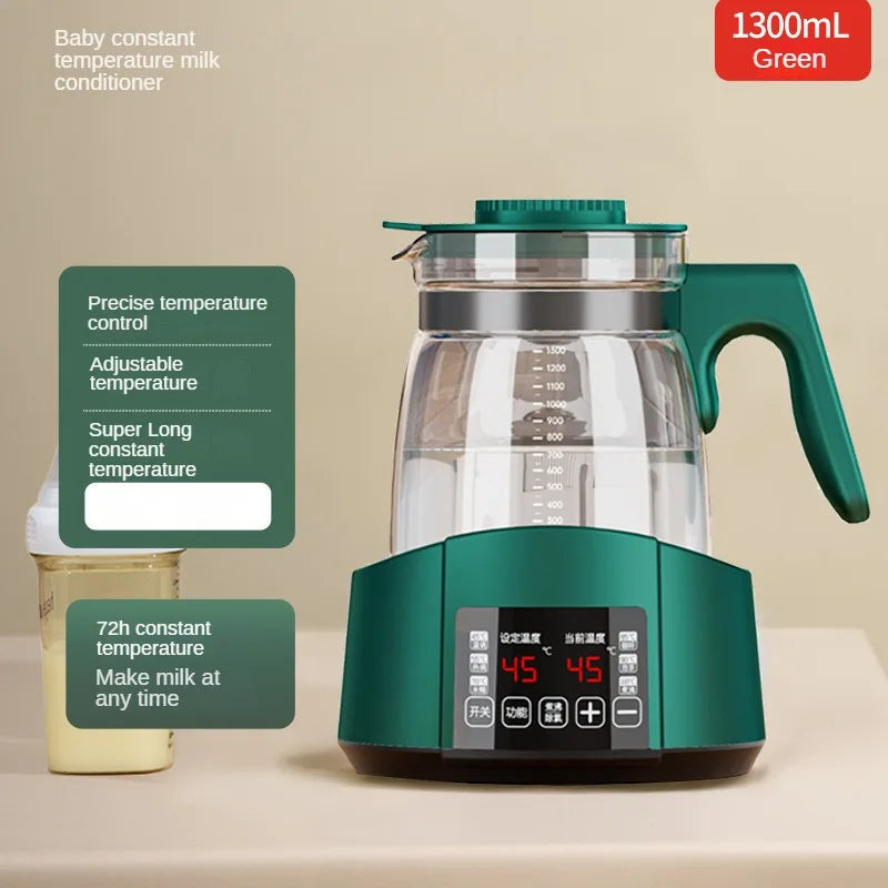 1.3L Baby Formula Kettle Warmer: Instant Thermostatic Water Dispenser | 24H Keep Warm, Precise Temp Control, Night Feeds Name to come later