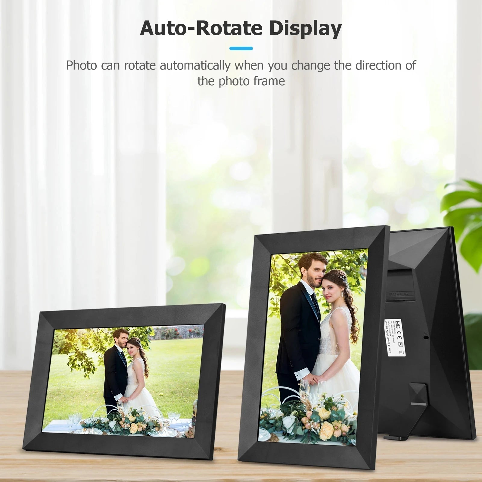 Frameo Digital Picture Frame 10.1 Inch 32GB/64GB Smart WiFi digital photo frame with 1280x800 IPS HD Touch Screen Wall Mountable Name to come later