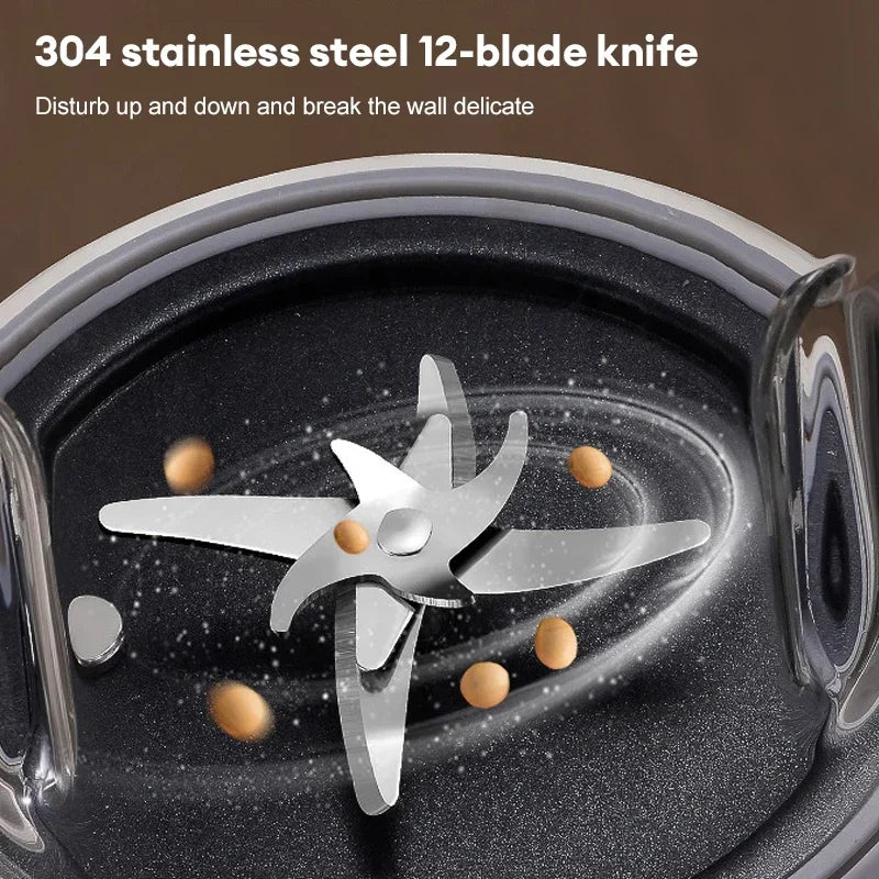 Smart Multi-Functional Blender & Soymilk Maker | Electric Wall Breaker for Smoothies, Rice Paste, and Baby Food | Kitchen Juicer Name to come later