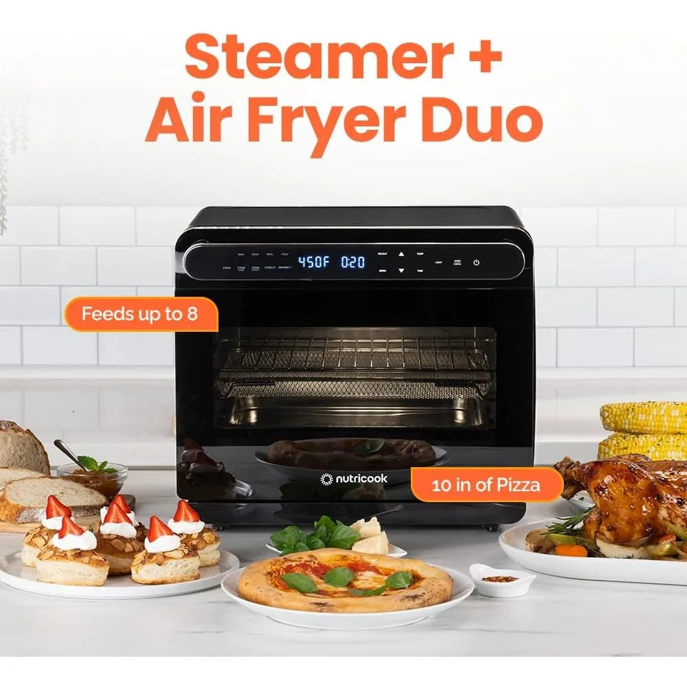 24L Steam Air Fryer Oven – 11-in-1 Convection Countertop Multi-Cooker with Real Steam Tech, Air Fry Name to come later