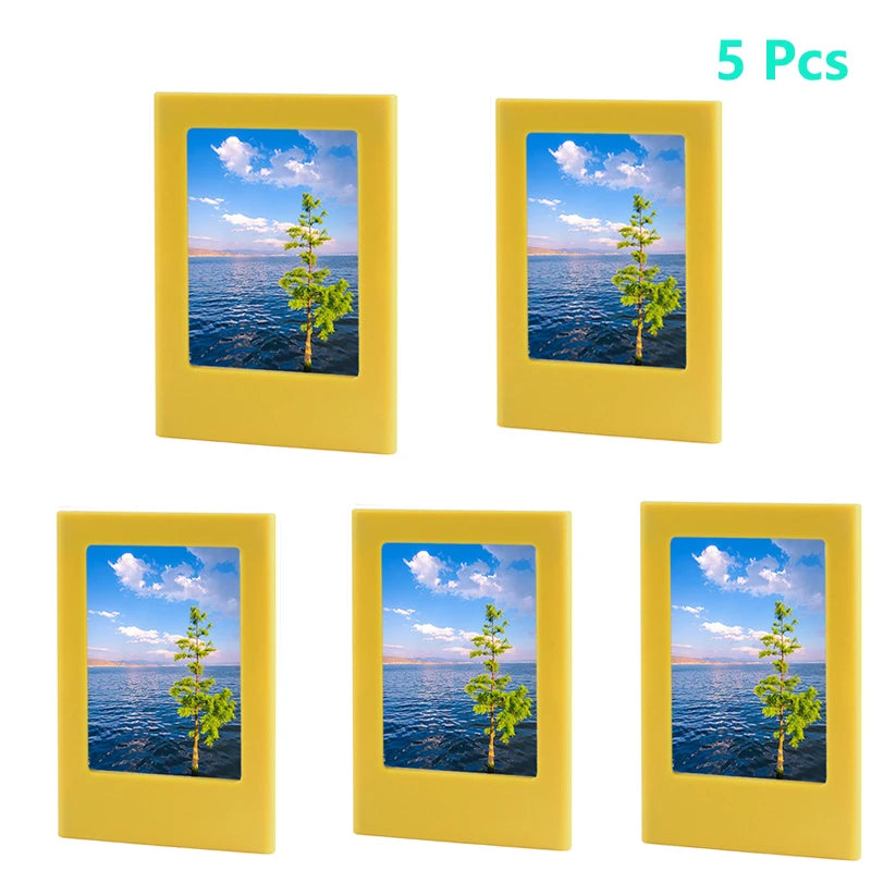 Magnetic Photo Frames (3-Inch) for Fujifilm Instax Mini Film | Fridge Magnet Display for Instax 12, 11, Evo, Link 2 & All Mini Models Name to come later
