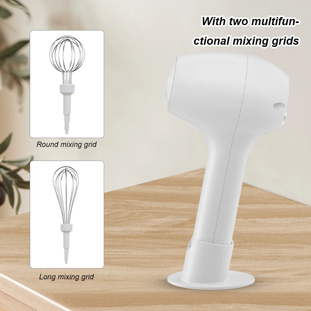 Wireless Electric Hand Mixer for Baking | Cordless Automatic Whisk for Cake Cream, Butter & Egg Beating | Portable Smart Blender Name to come later