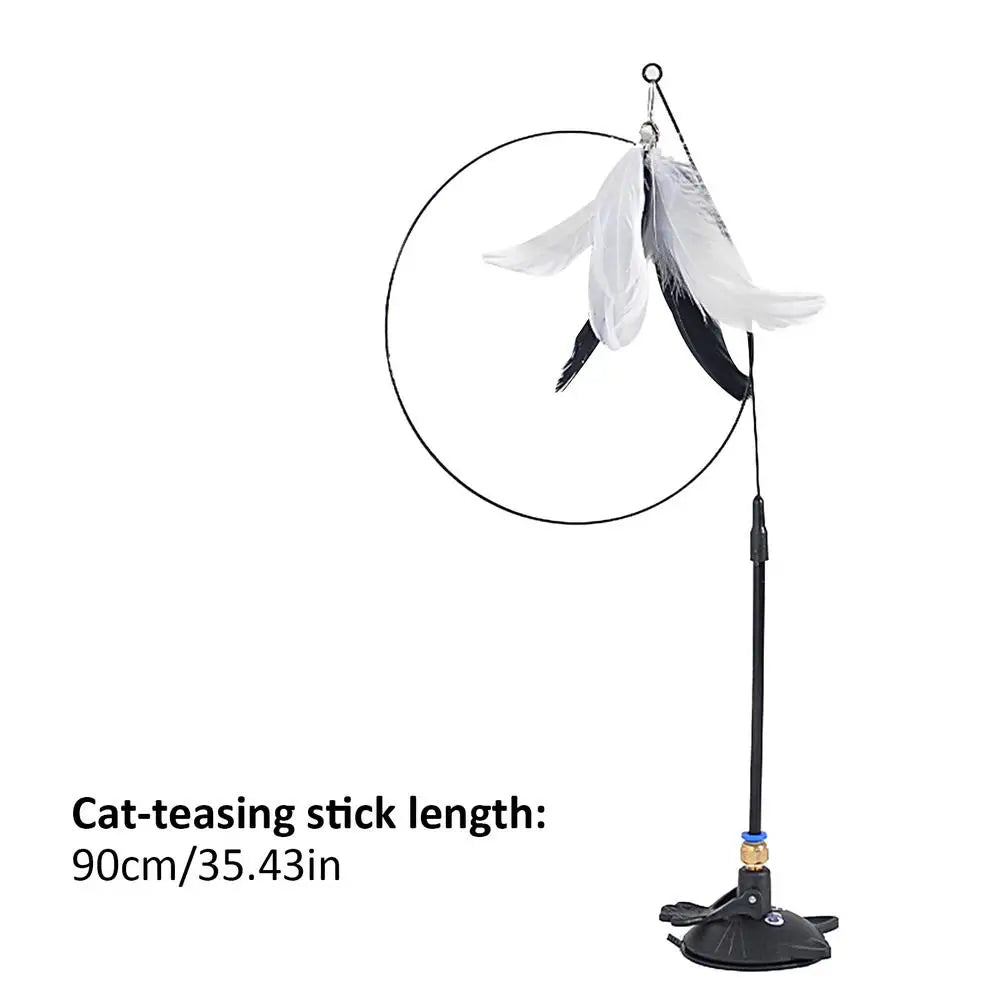 Rechargeable Interactive Cat Bird Toy with Realistic Chirp & Flapping Wings | Touch-Activated Plush Kitten Kicker Name to come later