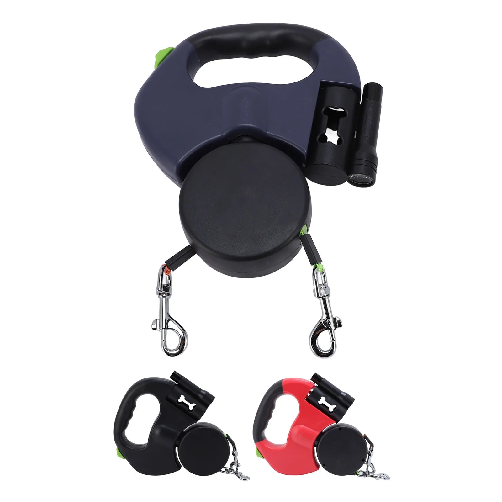 Premium Retractable Dog Leash with Rechargeable LED Flashlight | Automatic, Heavy-Duty Tape Leash for Small & Medium Dogs Name to come later