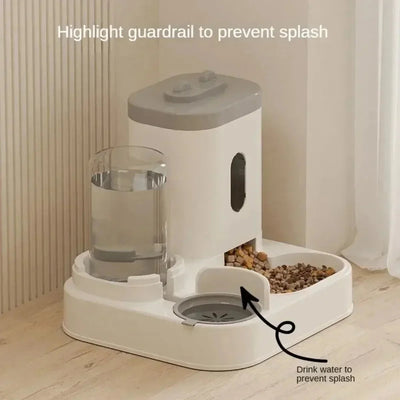 Automatic Pet Food & Water Dispenser | Large Capacity Gravity Feeder for Dogs & Cats | Puppy Food Storage Bowl Name to come later