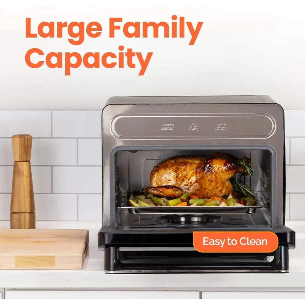 24L Steam Air Fryer Oven – 11-in-1 Convection Countertop Multi-Cooker with Real Steam Tech, Air Fry Name to come later