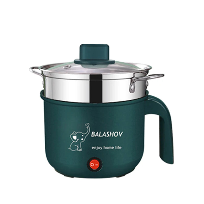 Multifunction Mini Electric Cooker | 1-2 Person Non-stick Hot Pot, Steamer & Rice Cooker for Home/Dorm Name to come later