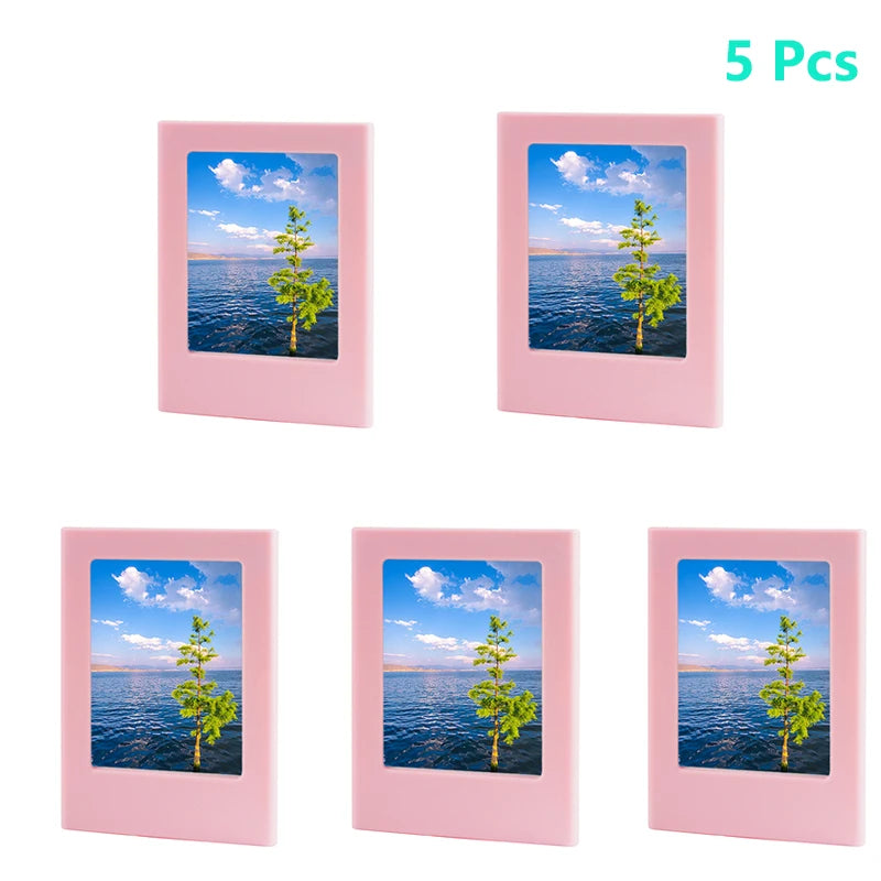 Magnetic Photo Frames (3-Inch) for Fujifilm Instax Mini Film | Fridge Magnet Display for Instax 12, 11, Evo, Link 2 & All Mini Models Name to come later