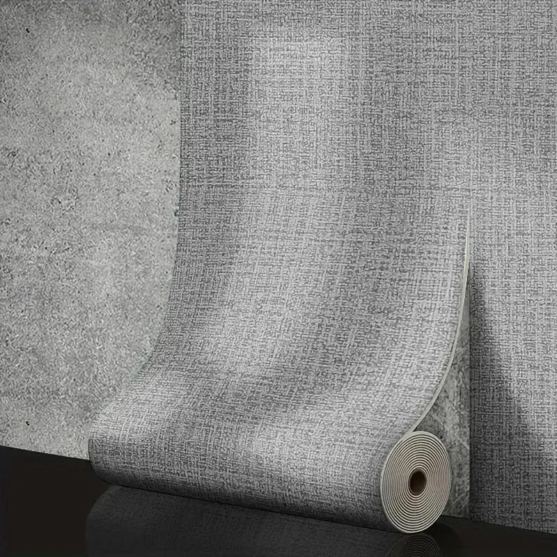 Self-Adhesive 3D Linen Texture Foam Wall Panels (50cm) | Waterproof & Soundproof PVC Wallpaper for Living Room & Bedroom Name to come later