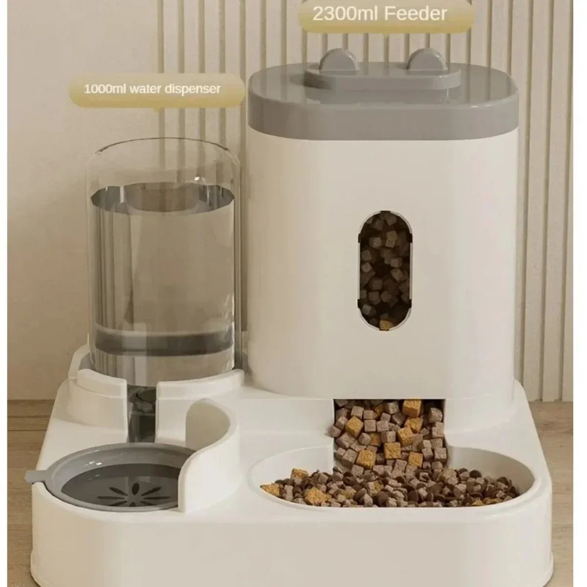 Automatic Pet Food & Water Dispenser | Large Capacity Gravity Feeder for Dogs & Cats | Puppy Food Storage Bowl Name to come later