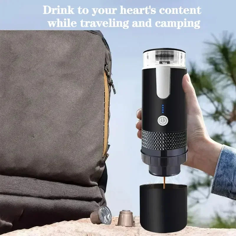 TINSOL Portable Capsule Coffee Maker Electric Coffee Brewer For Ground Coffee and KCUP Capsule Coffee Without Heat Function Name to come later