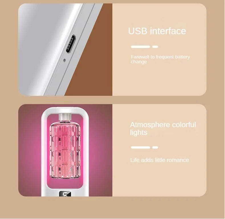 Wall Mounted Aroma Diffuser (50ml) with Time Setting | Electric Essential Oil Diffuser & Air Purifying Fragrance Machine Name to come later