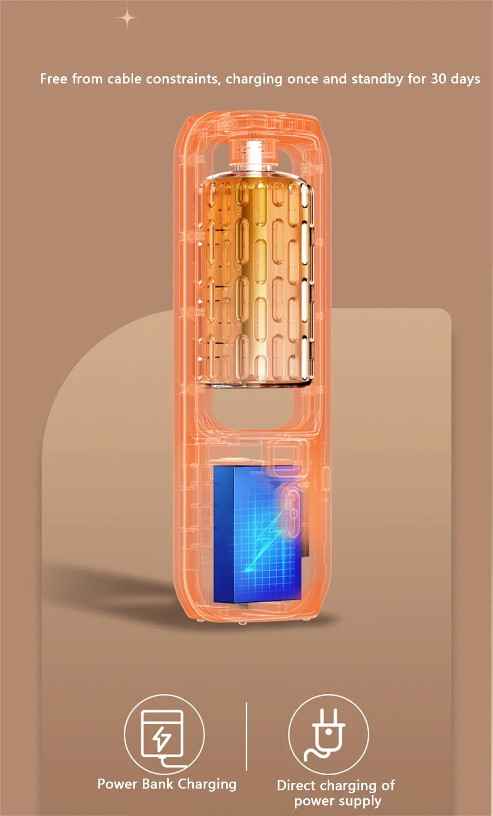 Wall Mounted Aroma Diffuser (50ml) with Time Setting | Electric Essential Oil Diffuser & Air Purifying Fragrance Machine Name to come later