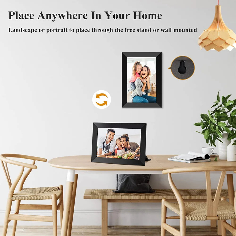Frameo Digital Picture Frame 10.1 Inch 32GB/64GB Smart WiFi digital photo frame with 1280x800 IPS HD Touch Screen Wall Mountable Name to come later
