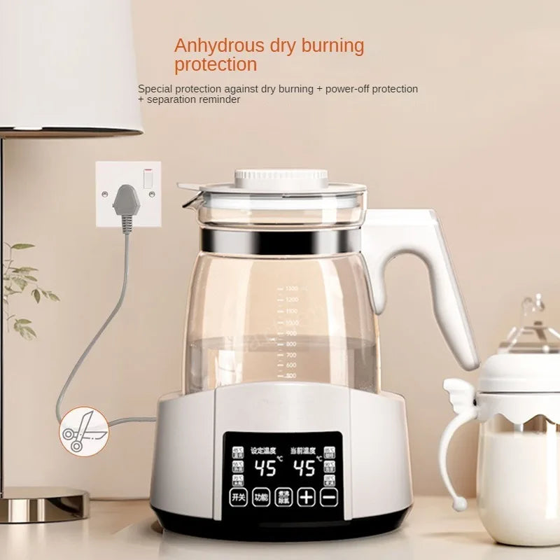 1.3L Baby Formula Kettle Warmer: Instant Thermostatic Water Dispenser | 24H Keep Warm, Precise Temp Control, Night Feeds Name to come later