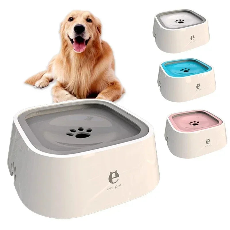 No-Spill Dog Water Bowl | Floating Disk Slow Feeder | Anti-Splash, Non-Wetting Mouth Pet Bowl for Home & Travel Name to come later